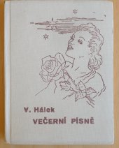 kniha Večerní písně, [Jan Kozel] 1939