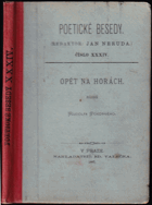 kniha Opět na horách básně Rudolfa Pokorného, Eduard Valečka 1887