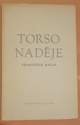 kniha Torso naděje, Československý spisovatel 1953