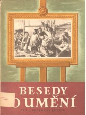 kniha Besedy o umění Čís. 1, - Pro 3. ročník - Pomocná kn. pro učitele všeobec. vzdělávacích škol., SPN 1958