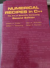 kniha Numerical Recipes in C++ The Art of Scientific Computing, Cambridge English University Press 2002