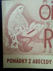 kniha Pohádky z abecedy, Ústřední učitelské nakladatelství a knihkupectví 1946