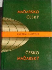 kniha Maďarsko-český a česko-maďarský kapesní slovník, SPN 1983