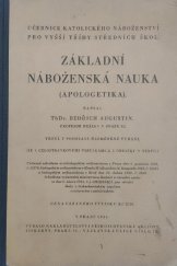 kniha Základní náboženská nauka (apologetika), Českoslovanská akciová tiskárna 1934