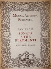 kniha Musica Antiqua Bohemica 9 Edice staré české hudby, Orbis 1951