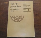 kniha Záchranné úpravy kovových archeologických nálezů, Academia 1977