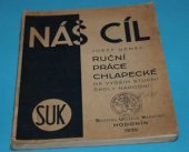 kniha Ruční práce chlapecké na vyšším stupni školy národní Pro potřebu 6., 7. a 8. škol. roku obecných a měšťanských škol, s.n. 1932