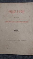 kniha Ekology a písně , J.OTTO 1880