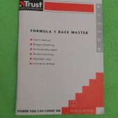 kniha Formula 1 Race Master User manuál version 1,0, Trust computer 1999