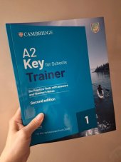 kniha A2 KEY FOR SCHOOLS TRAINER, Cambridge University Press 2020