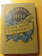 kniha Knihy novel a povídek IV., B. Kočí 1925