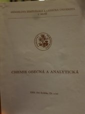 kniha Chemie obecná a analytická, Mendelova zemědělská a lesnická univerzita 1998