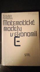 kniha Matematické modely v ekonomii, SNTL 1989