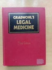 kniha Gradwohl's Legal Medicine, John Wright & Sons LTD 1976