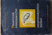 kniha Praktické porodnictví hospodářských zvířat, SZN 1959