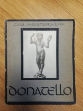 kniha Donatello Das Meisterwerk, Gustav Weise Verlag 1930