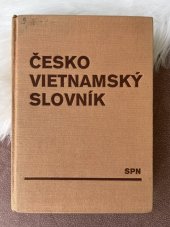 kniha Česko-vietnamský slovník, SPN 1976