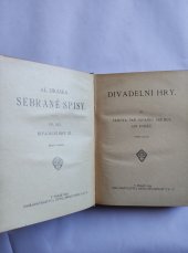 kniha DIVADELNÍ HRY, J. Otto 1922