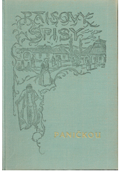 kniha Paničkou obraz z podhoří, Česká grafická Unie 1930