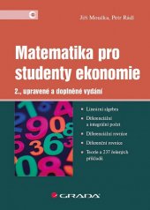 kniha Matematika pro studenty ekonomie, Grada 2015