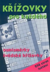 kniha Křížovky pro každého osmisměrky, švédské křížovky, R. Hájek pro AMEXO 2001