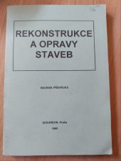 kniha Rekonstrukce a opravy staveb Sborník příspěvků, Sekurkon 1995