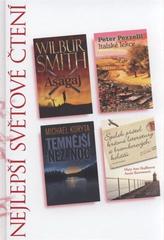 kniha Nejlepší světové čtení Asagaj; Italské lekce; Temnější než noc; Spolek přátel krásné literatury a bramborových koláčů, Reader’s Digest 2010