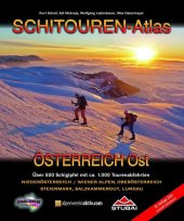 kniha Schitouren - atlas Osterreich Ost., vydání 2021, Schall-Verlang 2021