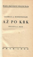 kniha Až po krk Detektivní román, Nakladatelství Lidové noviny 1932