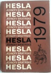 kniha Hesla Jednoty bratrské 1979, Jednota bratrská 1979