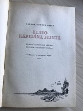 kniha Zlato kapitána Flinta, Toužimský & Moravec 1949