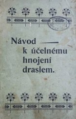 kniha Návod k účelnému hnojení draslem, Marsano a Prager 1903