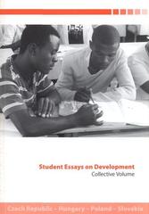 kniha Student essays on development collective volume - Czech Republic, Hungary, Poland, Slovakia, People in Need 2010