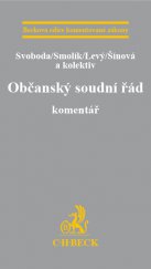 kniha Občanský soudní řád Komentář, C. H. Beck 2013