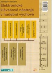 kniha Elektronické klávesové nástroje v hudební výchově, Sdružení MAC 2003