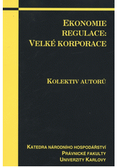 kniha Ekonomie regulace: velké korporace, Vladimír Lelek 2012