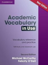 kniha Academic Vocabulary In Use, Cambridge University Press 2016