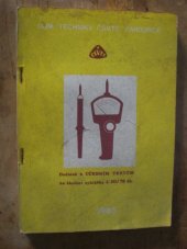 kniha Dodatek k Učebním textům ke školení a zkouškám dle vyhlášky č. 50/1978 Sb., Dům techniky ČSVTS 1985