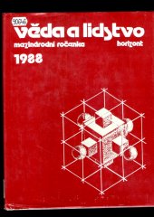 kniha Věda a lidstvo 1988 mezinárodní ročenka, Horizont 1988