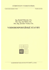 kniha Vodohospodářské stavby, Akademické nakladatelství CERM 2005