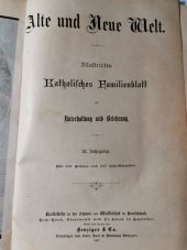 kniha Alte und Neue Welt, Benziger 1887