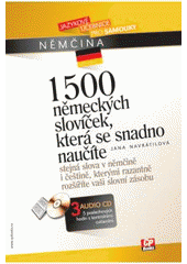 kniha 1500 německých slovíček, která se snadno naučíte, CPress 2005