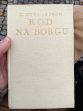 kniha Rod na Borgu = [Borgslaegstens Historie], F. Topič 1935