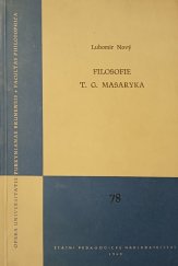 kniha Filosofie T.G. Masaryka, SPN 1962