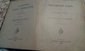 kniha Pobělohorské elegie Pořadí prvé historické povídky., F. Topič 1893