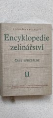 kniha Encyklopedie zelinářství II. část speciální, Čs. akademie zemědělských věd 1959