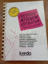 kniha Průvodce mzdovým účetnictvím, Kredo 1995