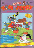 kniha Super Tom a Jerry 18. hvězdy televizních seriálů., Merkur 1991