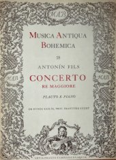 kniha Musica Antiqua Bohemica 18 Edice staré české hudby, Artia 1954