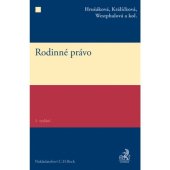 kniha Rodinné právo, C. H. Beck 2015